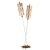 Flambeau FB/NETTLELX-S/FL Nettle Luxe Floor Lamp Silver -Philips Shop f f b fbnettlelxsfl
