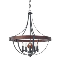 Feiss FE/ALSTON5 Alston 5lt Chandelier