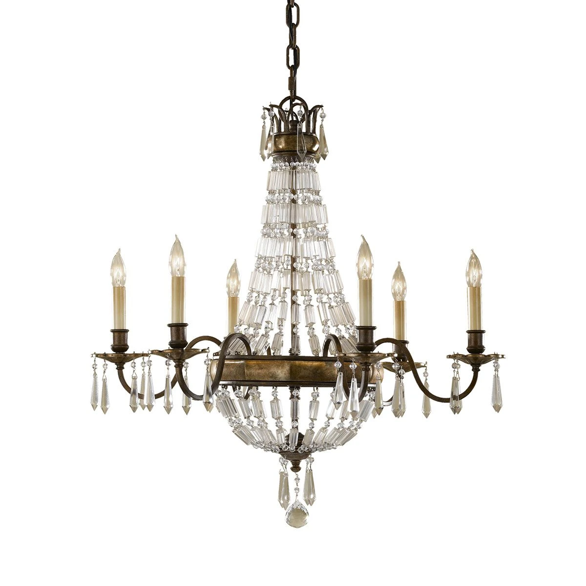 Feiss FE/BELLINI6 Bellini 6lt Chandelier 3 Feiss FE/BELLINI6 Bellini 6lt Chandelier