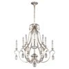 Feiss FE/DEWITT9 DeWitt Sunrise Silver 9 Light Chandelier Light 2 Feiss FE/DEWITT9 DeWitt Sunrise Silver 9 Light Chandelier Light -Philips Shop f f e fedewitt9