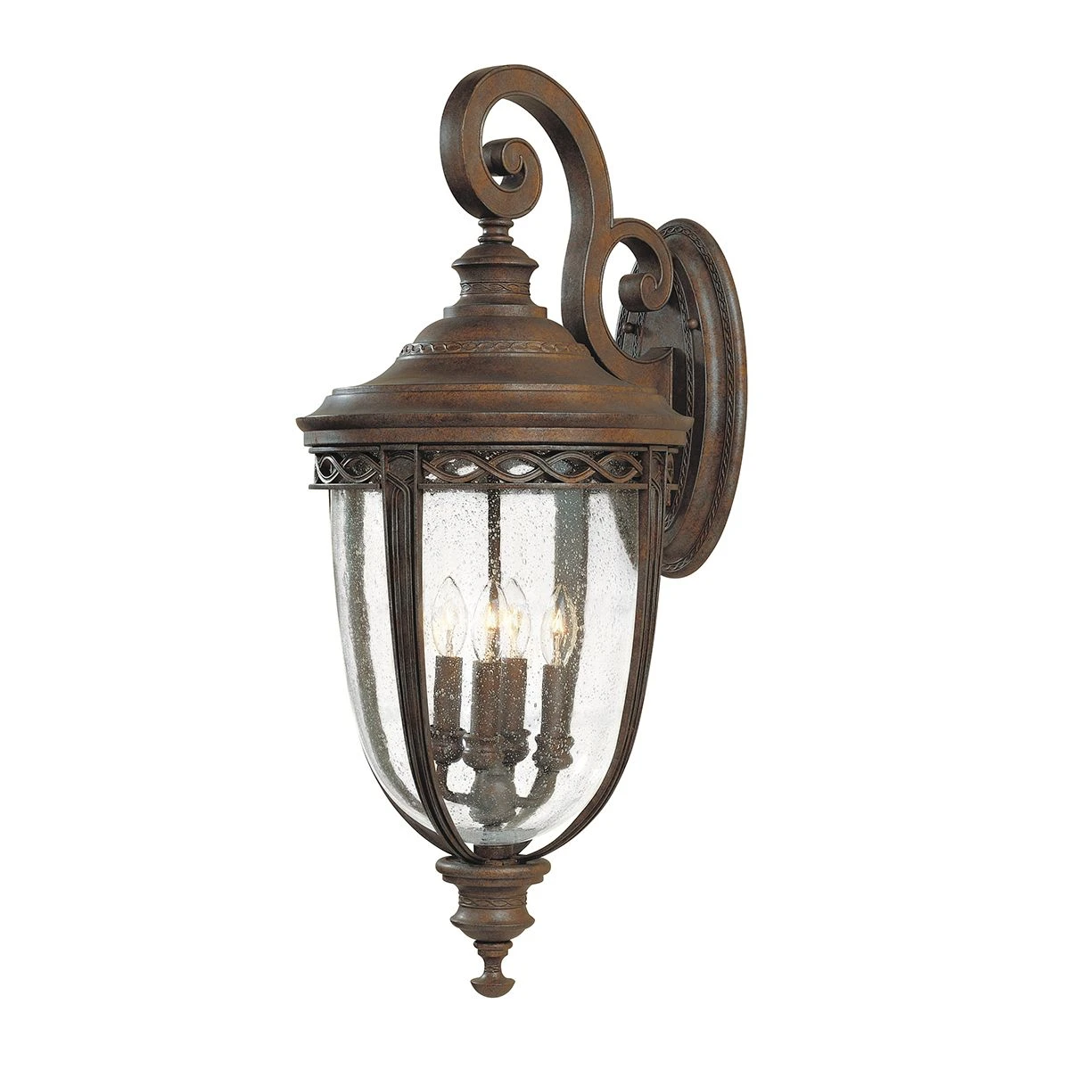 Feiss FE/EB2/XL BRB English Bridle 4lt X Large Wall Lantern British Bronze 3 Feiss FE/EB2/XL BRB English Bridle 4lt X Large Wall Lantern British Bronze