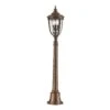 Feiss FE/EB4/M BRB English Bridle 3lt Medium Pillar Lantern British Bronze -Philips Shop f f e feeb4mbrb