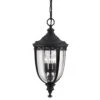 Feiss FE/EB8/L BLK English Bridle 3lt Large Chain Lantern Black