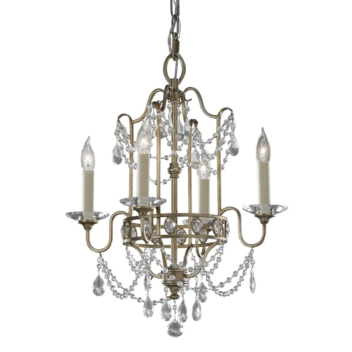 Feiss FE/GIANNA4 Gianna 4lt Chandelier 3 Feiss FE/GIANNA4 Gianna 4lt Chandelier