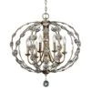 Feiss FE/LEILA6 Leila 6lt Chandelier -Philips Shop f f e feleila6