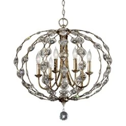 Feiss FE/LEILA6 Leila 6lt Chandelier