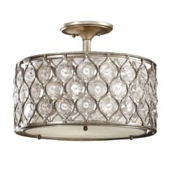 Feiss FE/LUCIA/SF Lucia Semi-Flush Light