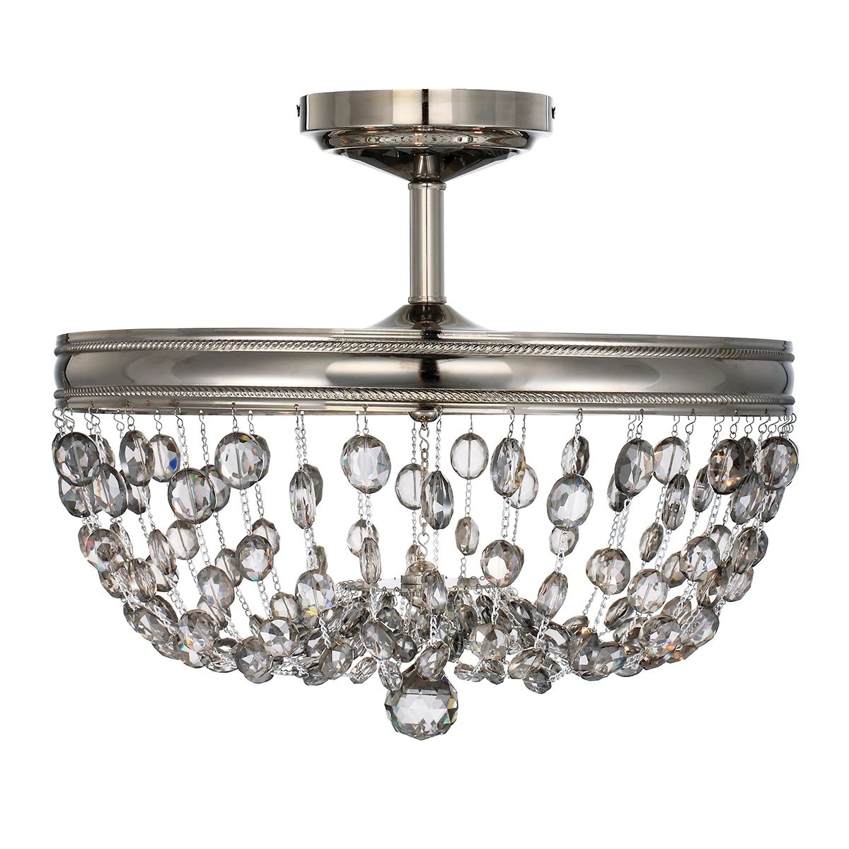 Feiss FE/MALIA/SF Malia 3lt Semi-Flush 3 Feiss FE/MALIA/SF Malia 3lt Semi-Flush