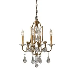 Feiss FE/VALENTINA4 Valentina Oxidized Bronze 4 Light Chandelier Light