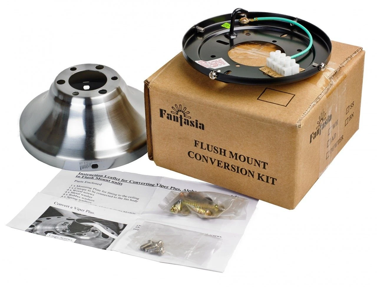 Fantasia 333456 Flush Kit Stainless Steel 3 Fantasia 333456 Flush Kit Stainless Steel
