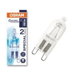 Osram 66740 40W 230V Halopin Oven Halogen G9 Capsule