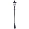 Elstead GP1 BLACK Grampian Lamp Post Black -Philips Shop g g p gp1