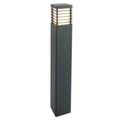 Norlys H/STAD L E27 BLK Halmstad Large Bollard E27 Black