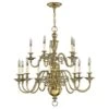 Hinkley HK/CAMBRIDGE15 Cambridge 15lt Chandelier -Philips Shop h h k hkcambridge15