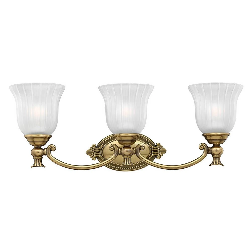 Hinkley HK/FRANCOI3 BATH Francoise 3lt Above Mirror Light 3 Hinkley HK/FRANCOI3 BATH Francoise 3lt Above Mirror Light