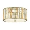 Hinkley HK/GEMMA/F SL Gemma Flush Mount Silver Leaf -Philips Shop h h k hkgemmafsl