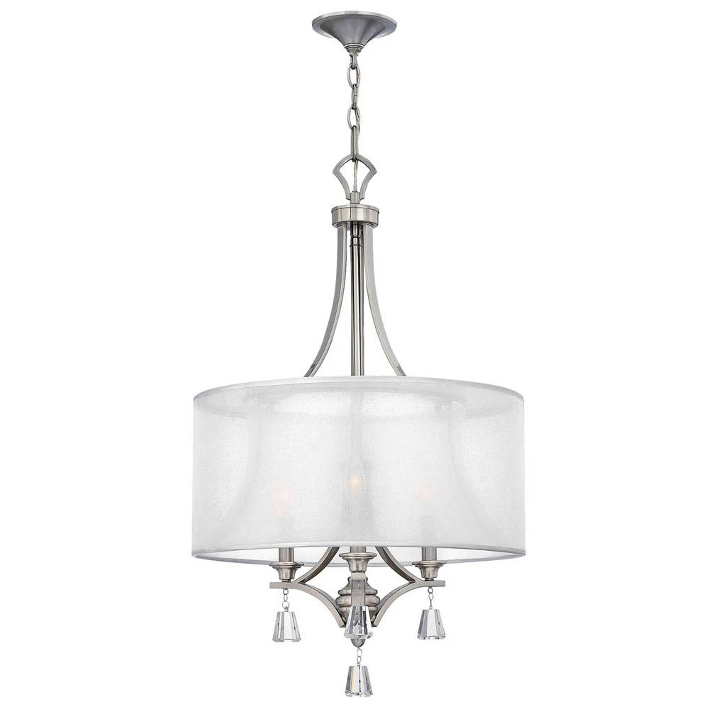 Hinkley HK/MIME/3P Mime 3lt Pendant Chandelier 3 Hinkley HK/MIME/3P Mime 3lt Pendant Chandelier