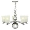 Hinkley HK/ZELDA5 PN Zelda 5lt Chandelier Polished Nickel