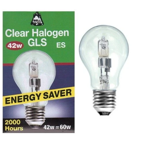 Crompton 42W 240V ES E27 Energy Saver Halogen GLS Clear Warm White 4 Crompton 42W 240V ES E27 Energy Saver Halogen GLS Clear Warm White - Image 2