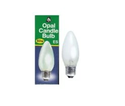 BELL 00216 - 60W 240V ES E27 Dimmable Warm White Opal 35mm Candle