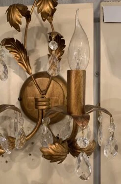 DAR Lighting Versailles French Gold Finish Double Wall Light -Philips Shop i i m img 0132