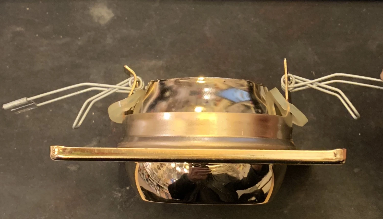 FirstLight LV1004BR Eyeball Square Low Voltage Downlight In Brass Finish 4 FirstLight LV1004BR Eyeball Square Low Voltage Downlight In Brass Finish - Image 2