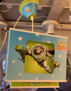 Various Official Disney Toy Story Childrens Pendant 4 Images On Each Side Child Friendly -Philips Shop i i m img 0410