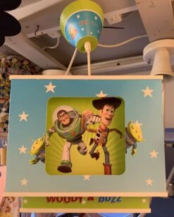 Various Official Disney Toy Story Childrens Pendant 4 Images On Each Side Child Friendly -Philips Shop i i m img 0411