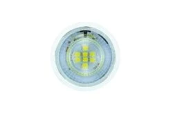 Integral LED 5W 220-240V GU10 40° 50mm Green Coloured Spot Lamp (Non-Dim) -Philips Shop i i n integral led green 5w gu10 top