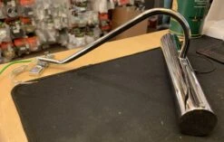 Over Cabinet Picture Light Polished Nickel 60w R7s Included Plus Spare