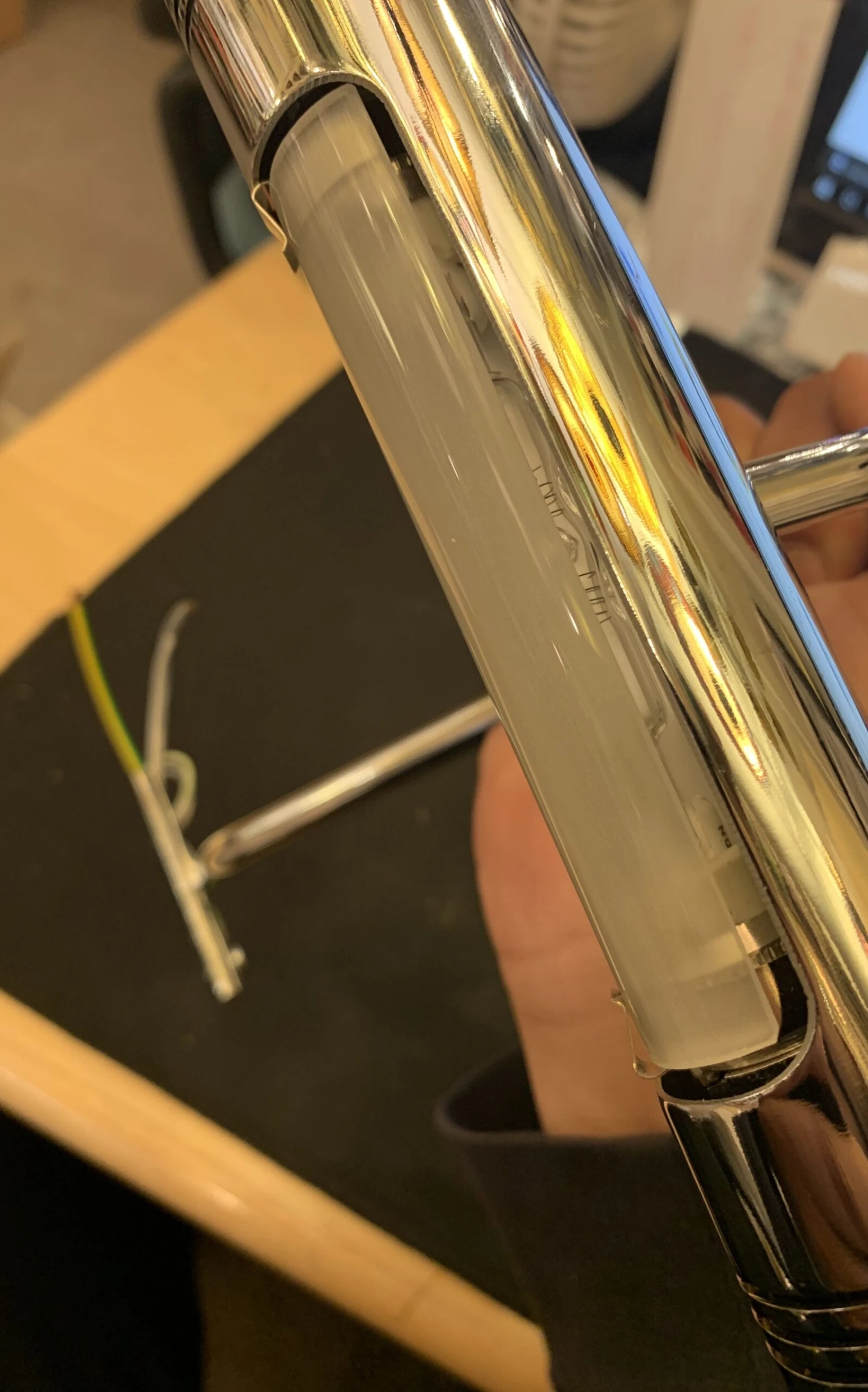 Over Cabinet Picture Light Polished Nickel 60w R7s Included Plus Spare 4 Over Cabinet Picture Light Polished Nickel 60w R7s Included Plus Spare - Image 2