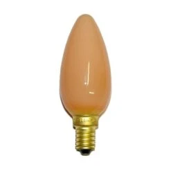 Various 25W 230V E14 Candle Bulb Softone Flame Terracotta Colour Extra Warm