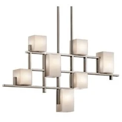 Kichler KL/CITY LIGHTS7B City Lights 7lt Linear Chandelier