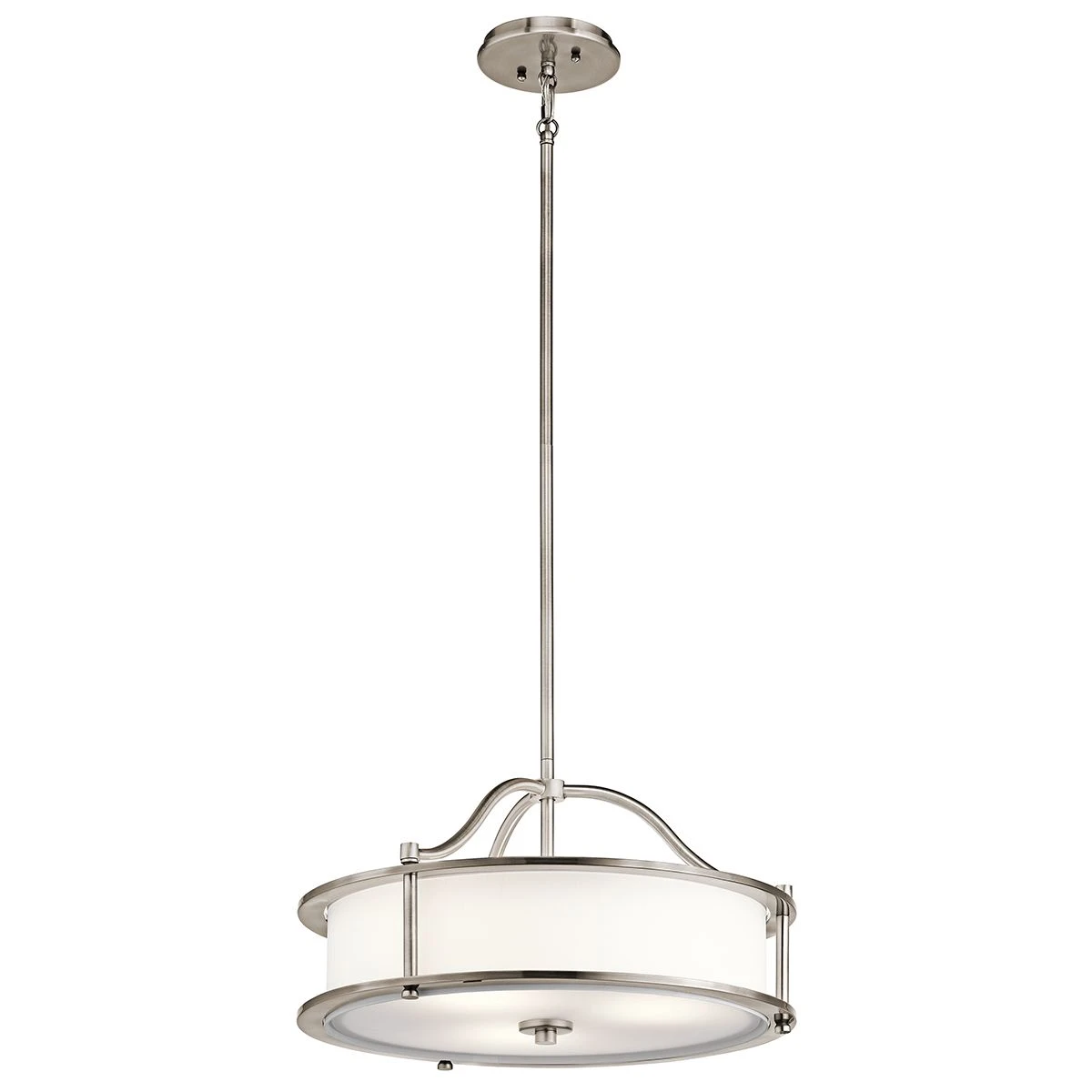 Kichler KL/EMORY/P/S CLP Emory Classic Pewter 3 Light Pendant/Semi Flush Light 3 Kichler KL/EMORY/P/S CLP Emory Classic Pewter 3 Light Pendant/Semi Flush Light