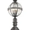 Kichler KL/HALLERON/3M Halleron 3lt Pedestal Lantern 2 Kichler KL/HALLERON/3M Halleron 3lt Pedestal Lantern -Philips Shop k k l klhalleron3m