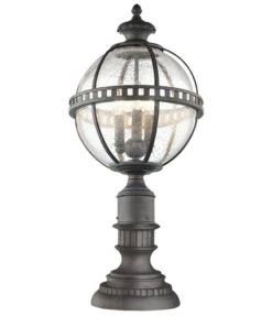 Kichler KL/HALLERON/3M Halleron 3lt Pedestal Lantern