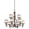 Kichler KL/LACEY9 MB Lacey 9lt Chandelier -Philips Shop k k l kllacey9mb