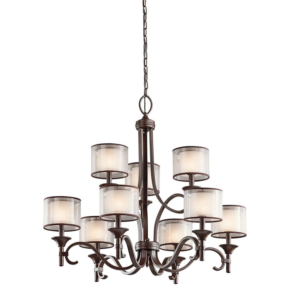 Kichler KL/LACEY9 MB Lacey 9lt Chandelier 3 Kichler KL/LACEY9 MB Lacey 9lt Chandelier