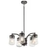 Kichler KL/LYNDON/5P Lyndon Architectural Bronze 5 Light Outdoor Chandelier Light -Philips Shop k k l kllyndon5p