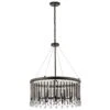 Kichler KL/PIPER/6P Piper Espresso 6 Light Chandelier/Pendant Light 2 Kichler KL/PIPER/6P Piper Espresso 6 Light Chandelier/Pendant Light -Philips Shop k k l klpiper6p