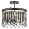 Kichler KL/PIPER/SF Piper Espresso 3 Light Semi Flush Light -Philips Shop k k l klpipersf