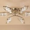 Mantra M0886AB Kromo Ceiling 6 Light G9, Antique Brass 2 Mantra M0886AB Kromo Ceiling 6 Light G9, Antique Brass -Philips Shop k k r kromo m0886ab
