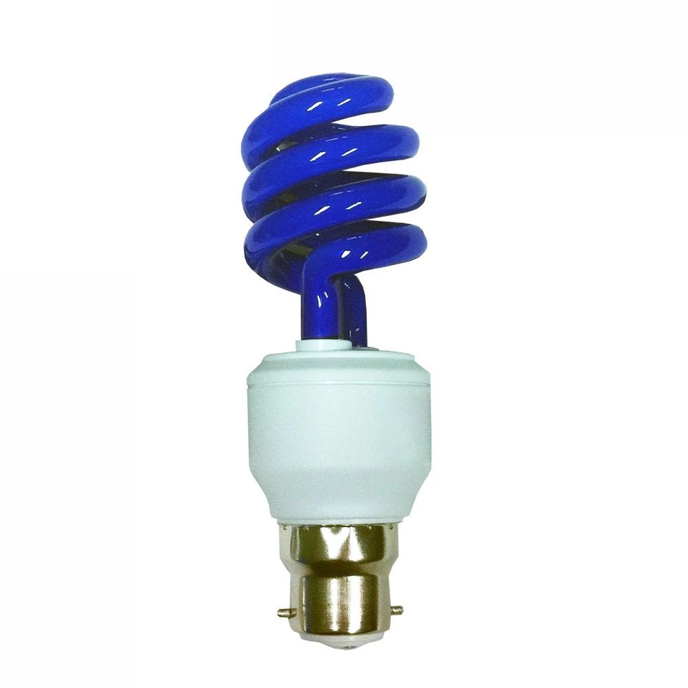 Pro Lite Helix 15W 240V BC/B22 CFL Spiral Blue Lamp 3 Pro Lite Helix 15W 240V BC/B22 CFL Spiral Blue Lamp