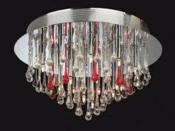 Firstlight 3321CHRE Perla 20 Light Flush Fitting