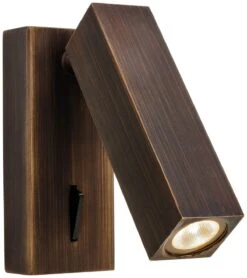 Firstlight 3455BZ Solo LED Wall Light (Switched)