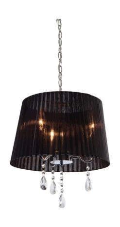 Firstlight 8308BK Organza 3 Light Pendant