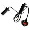 Spare Lampholder And Plug For Salt Lamps - 1.5m Lead, UK Or EU Plug, In-line Switched 2 Spare Lampholder And Plug For Salt Lamps - 1.5m Lead, UK Or EU Plug, In-line Switched -Philips Shop l l a lampholder and plug 3