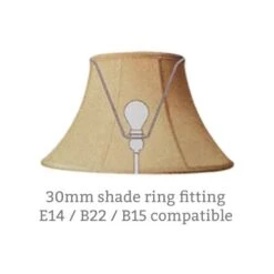 Interiors 1900 Rochamp Alexandra 10in Oyster Round Empire Pleat Silk Shade 8 Interiors 1900 Rochamp Alexandra 10in Oyster Round Empire Pleat Silk Shade -Philips Shop l l a lampholder fitting