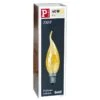 Paulmann 40W SES/E14 Gold Bent Tip Flared Candle Bulb -Philips Shop l l i line2 benttip gold 40w e14