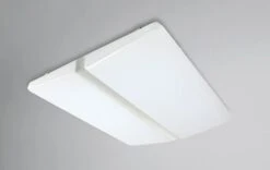 Mantra M4845 Line Ceiling 108W LED Square With Remote Control 3000-6500K, Polished Chrome/White Acrylic